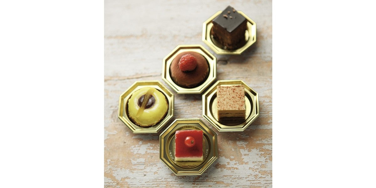 Mini vassoio Medoro Ottagonale 6 cm (100 pezzi) - Dea Distribuzione