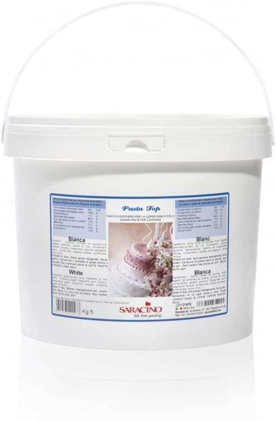 Pasta di Zucchero Top Bianca Kg 5 - Dea Distribuzione