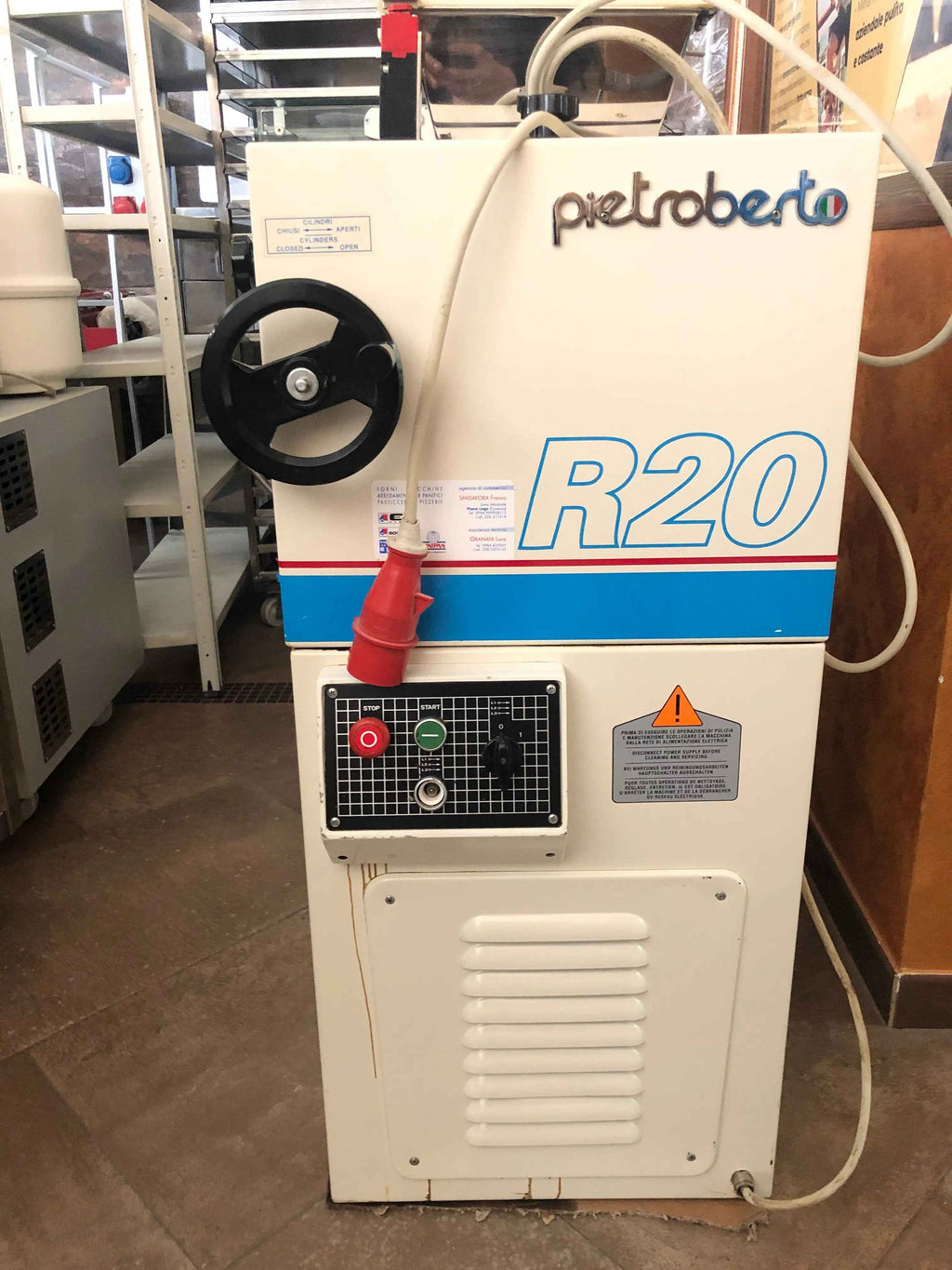 Raffinatrice 2 Cilindri Marca Pietroberto MODELLO R20