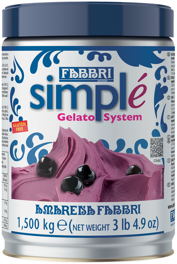 Simplé Amarena FABBRI 1,5 Kg - Dea Distribuzione