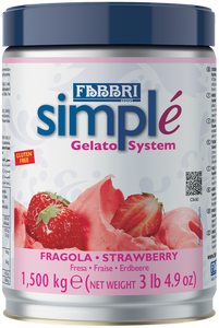 Simplé Fragola FABBRI 1,5 Kg