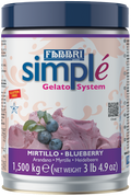 Simplé Mirtillo FABBRI 1,5 Kg - Dea Distribuzione