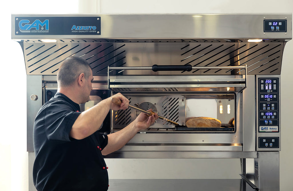 Forno elettrico per pizza in teglia GAM - Azzurro Tray 2 - immagine 7