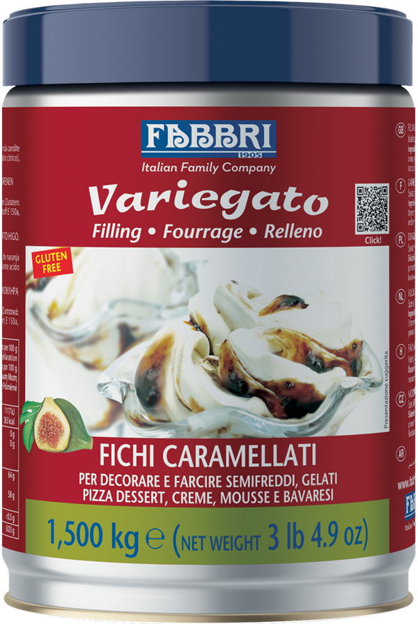 Variegato Fichi caramellati FABBRI 1,5 Kg - Dea Distribuzione