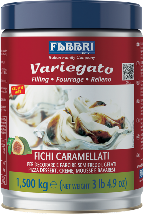 Variegato Fichi caramellati FABBRI 1,5 Kg - Dea Distribuzione